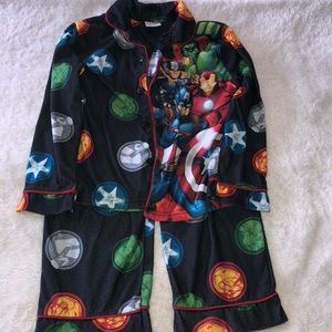Boys two piece Avengers pajama set